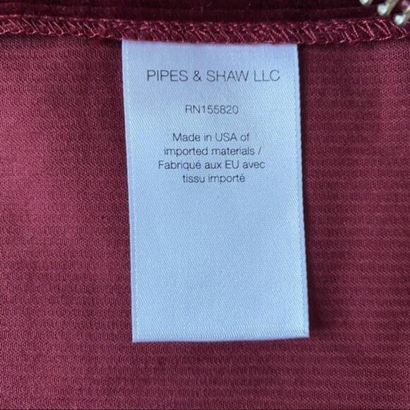 NWT Veronica Beard Orial Burgundy Red Corduroy Zip Front Mini Dress Size 8 - Picture 10 of 14